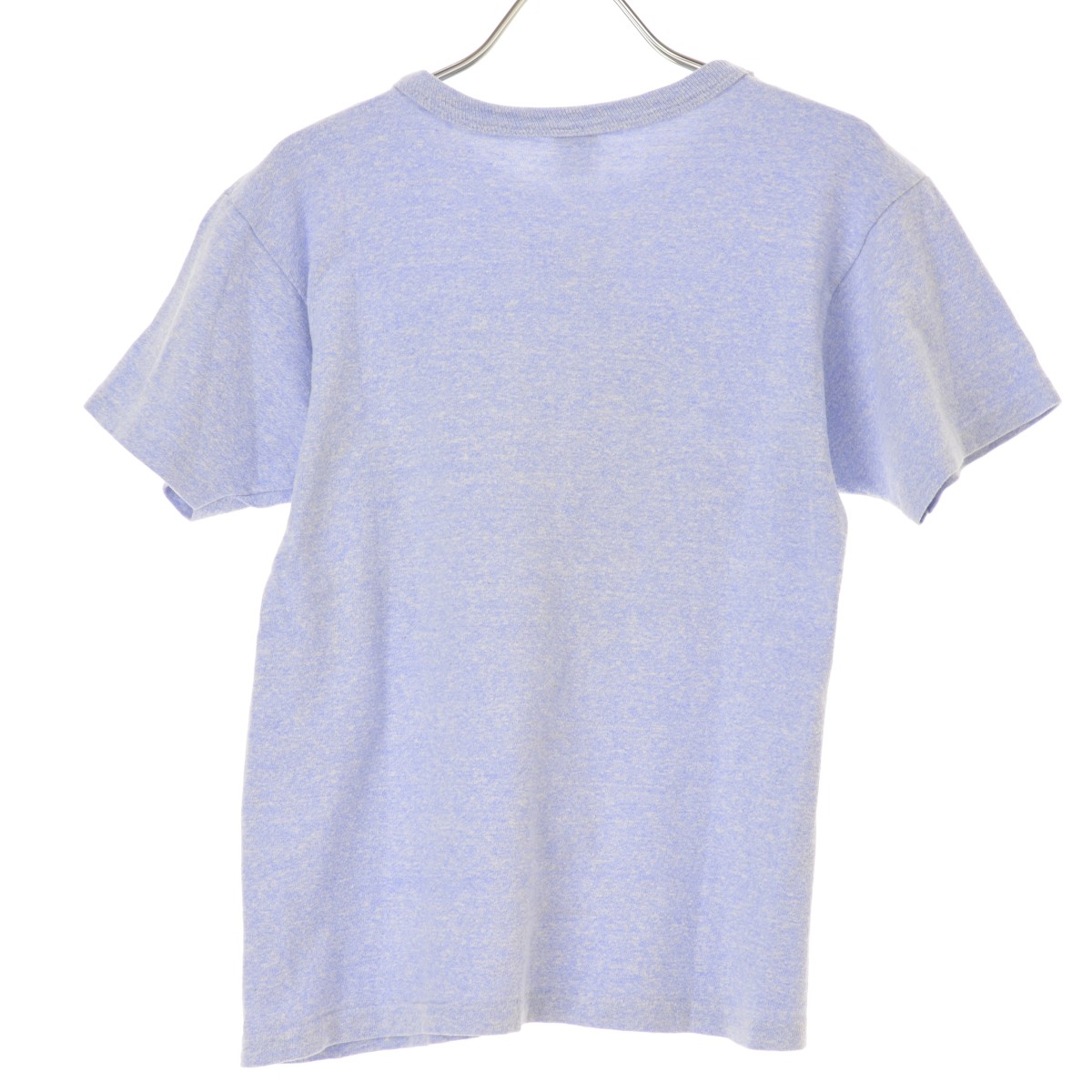 激レア！袖目無しでパープル2段染み込みプリント！！チャンピオン80sトリコタグ！ ブランド古着】CHAMPION / チャンピオン 80s トリコタグ 8812ボディ U