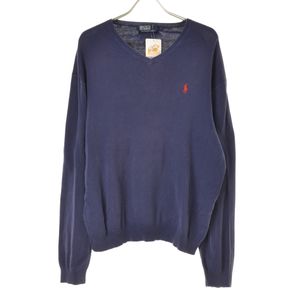 POLO RALPH LAUREN / �ݥ� ���ե������ ���ݥ���ȥ��åȥ�V�ͥå� Ĺµ�˥åȥ������� 