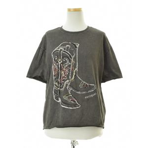 Desigual / �ǥ������� 25SS 25SWTKX9 TSBOOTS ����������֡��ĥ���ե��å� ȾµT����� 