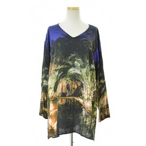 agnes b. / ���˥����١� 24SS NU16 �ѡ���ĥ꡼�ե��ȥץ��� Ĺµ����˥å� 