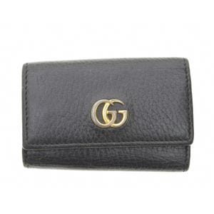 GUCCI / ���å� 456118 ���֥�G GG�ޡ����� �쥶�� 6Ϣ ���������� 