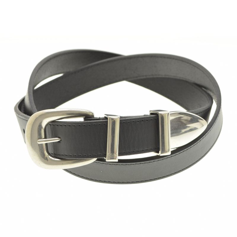 CELINE / ���꡼�� 45BBX3ACI.38SI.95 �ߥǥ����� 25MM ����������٥�� / ������ơ��������ե����� �٥�� 