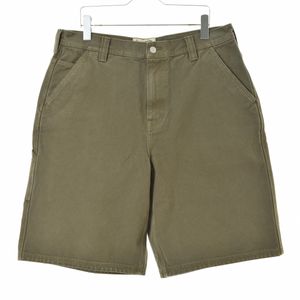 STUSSY / ���ƥ塼���� 25SS 112327 WASHED CANVAS WORK SHORT �����å���� �����Х� ������硼�� �ϡ��եѥ�� 