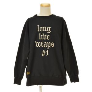 WTAPS / ���֥륿�åץ� 17AW 172ATDT-CSM07 DESIGN CREW NECK / SWEATSHIRT. COTTON Ĺµ�������å� 
