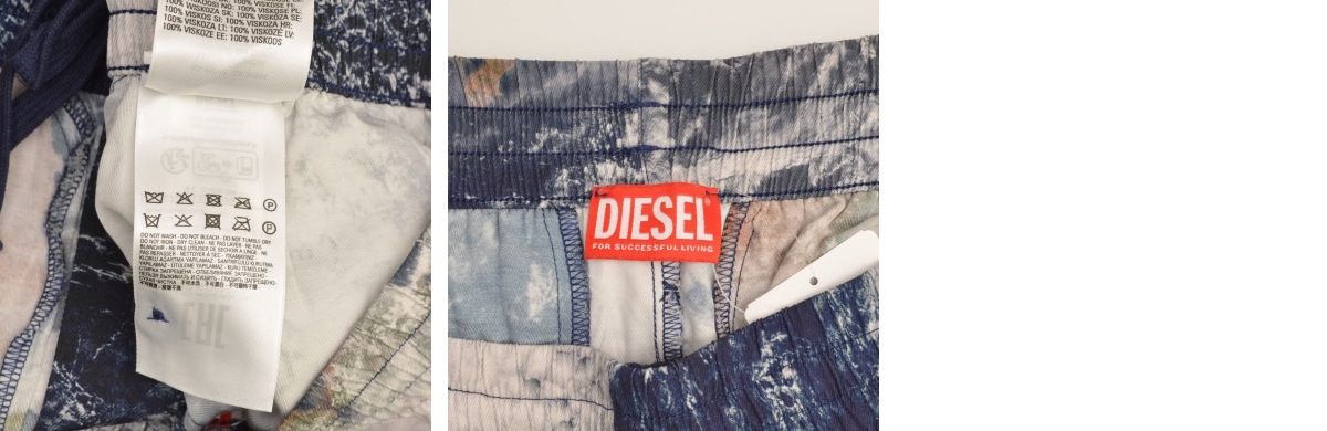 ブランド古着】DIESEL / ディーゼル A11516 P-FERG-CMF 総柄 ハーフ