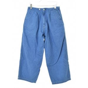 JOURNAL STANDARD HOMESTEAD / ���㡼�ʥ륹��������ɥۡ��ॹ�ƥå� CONVERT WAIST WIDE SLACKS �ǥ˥�ѥ�� 