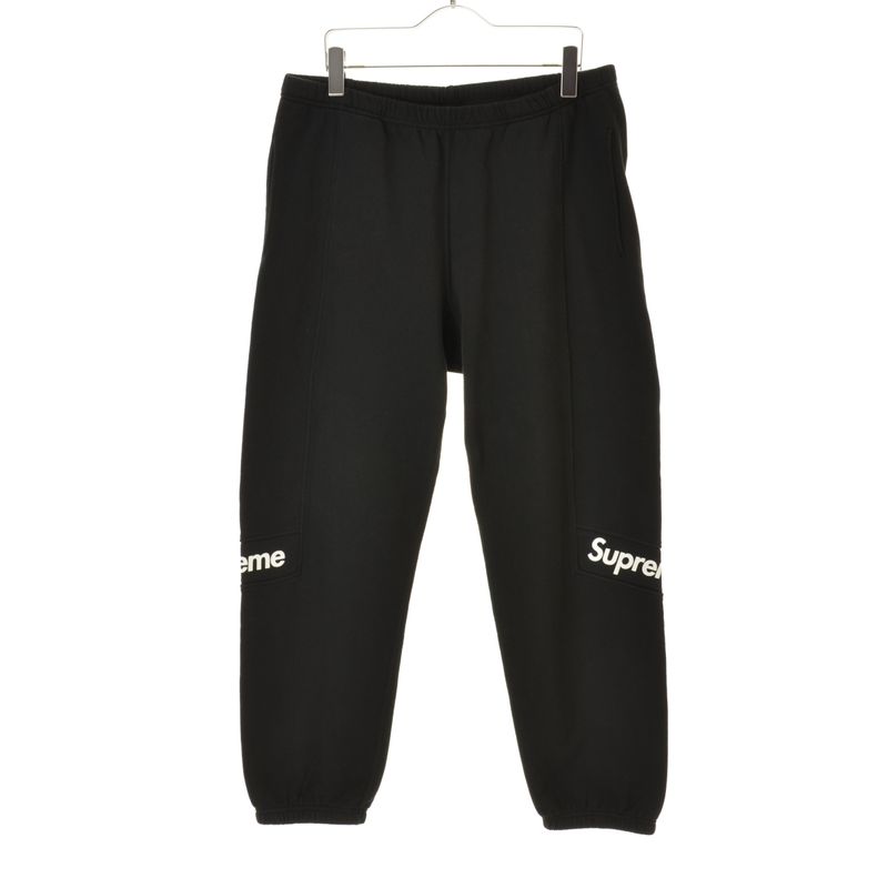 SUPREME / ����ץ꡼�� 20SS Color Blocked Sweatpant Black �ѥ�� 