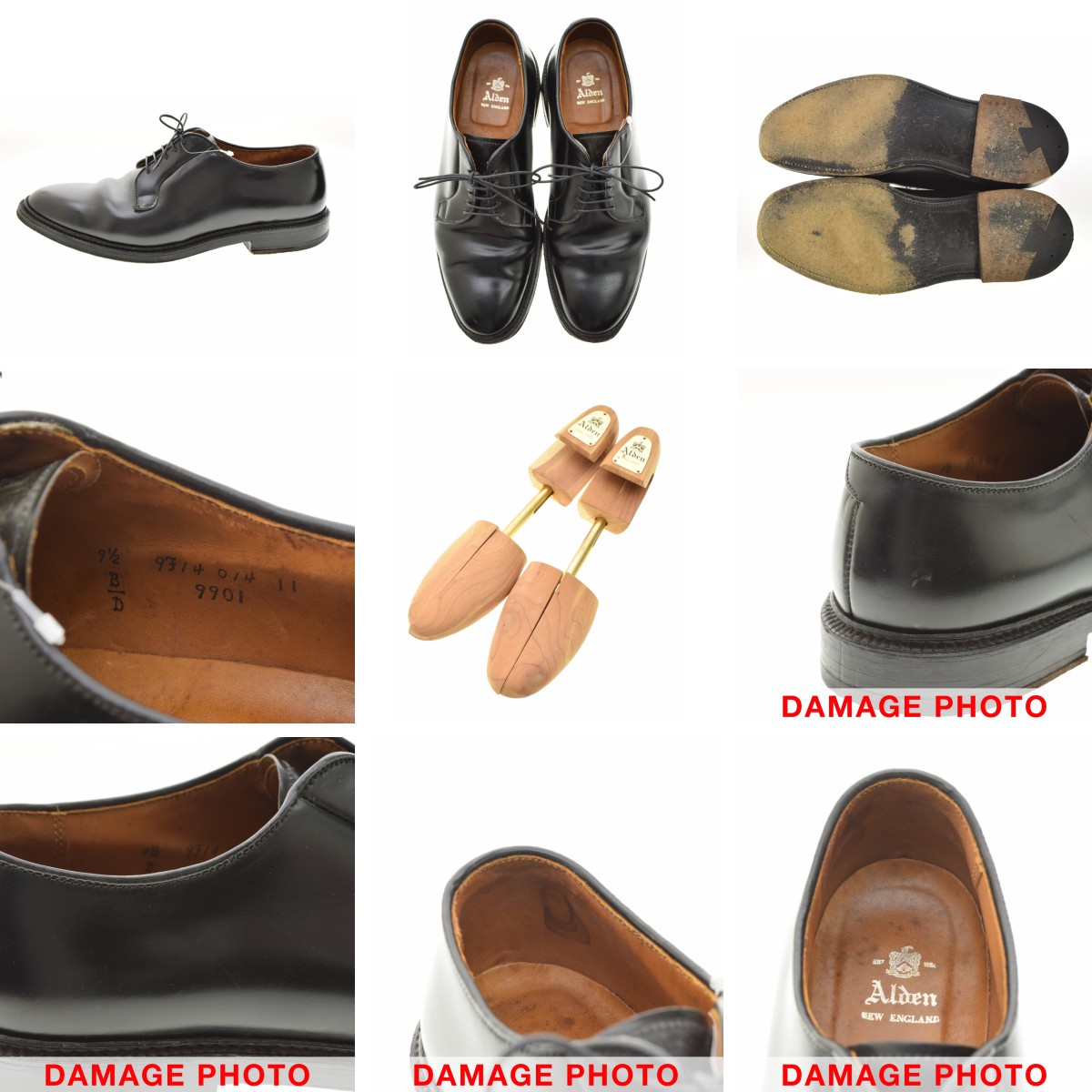 ブランド古着】ALDEN / オールデン シューキーパー付 9901 クリッパー
