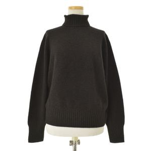 MARGARET HOWELL / �ޡ�����åȥϥ����� 25AW 5785263207 TWISTED CASHMERE WOOL KNITWEAR �����ȥ�ͥå� Ĺµ�˥åȥ������� 