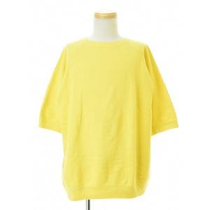 AURALEE / ������꡼ A7SP02KU BACK CASHMERE SWEAT HALF SLEEVE P/O Ⱦµ�������å� 