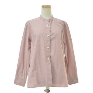 MARGARET HOWELL / �ޡ�����åȥϥ����� 24SS 578-4153015 PAPER COTTON POPLIN SHIRT Ĺµ����� 