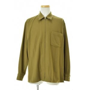 AURALEE / ������꡼ A9AS02WF SUPER SOFT WOOL FLANNEL ZIP SHIRTS �����ѡ����եȥ�����ե��ͥ른�å� Ĺµ����� 