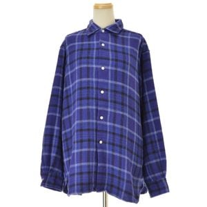 nanamica / �ʥʥߥ� 25AW S25FG046 Heavy Flannel Shirt �إӡ��ե��ͥ�����å� Ĺµ����� 