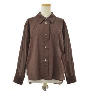 MARGARET HOWELL / �ޡ�����åȥϥ����� 25AW 5785253209 COTTON POLKA DOT Ĺµ����� 