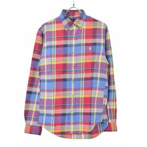 RALPH LAUREN / ���� ������� SLIM FIT �����å� �ܥ�������� Ĺµ����� 