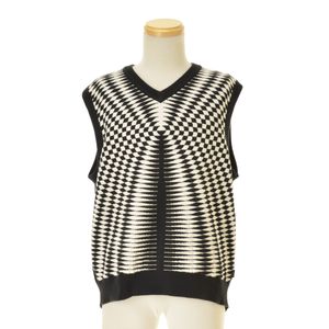 STUSSY / ���ƥ塼���� PSYCHEDELIC CHECK VEST �˥åȥ٥��� 