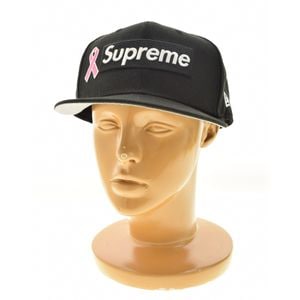 SUPREME �� NEW ERA / ����ץ꡼�� �� �˥塼���� 25AW Breast Cancer Awareness Box Logo New Era Black �١����ܡ��륭��å� 