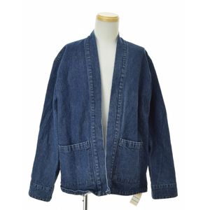 SOPH NET. / ���եͥå� SOPH-180066 DENIM SHIRT CARDIGAN Ĺµ�����ǥ����� 