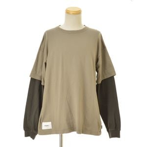 WTAPS / ���֥륿�åץ� 25AW 252ATDT-CSM19 SLDR 01 / LS / COTTON �쥤�䡼�� ĹµT����� 
