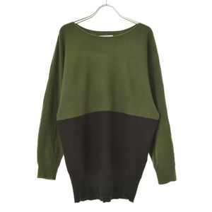 AZUL by moussy / ��������Х��ޥ����� 250EAB70-039I NUDIE DOLMAN KNIT �ɥ�ޥ� Ĺµ�˥åȥ������� 