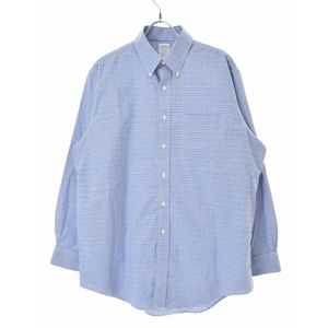 BROOKS BROTHERS / �֥�å����֥饶���� MADISON SUPIMA COTTON �����å��� �ܥ�������� Ĺµ����� 