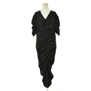 SOLOV / ������ SO-17SS-OP-06 SPLENDID DRAPE DRESS ���㡼��� �ɥ졼�� �ɥ쥹���� ��ʬµ���ԡ��� 