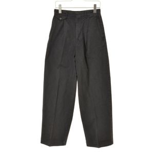AURALEE / ������꡼ 26SS A26SP05LF GARMENT-DYED FINX LIGHT CHINO ONE-TUCK WIDE PANTS ���åȥ�ѥ�� 