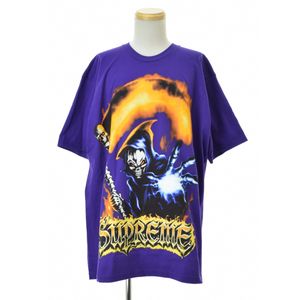 SUPREME / ����ץ꡼�� 26SS Grim Reaper Tee Purple ȾµT����� 