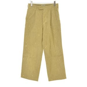 AURALEE / ������꡼ 26SS A26SP02LF GARMENT-DYED FINX LIGHT CHINO ONE-TUCK WIDE PANTS �ѥ�� 