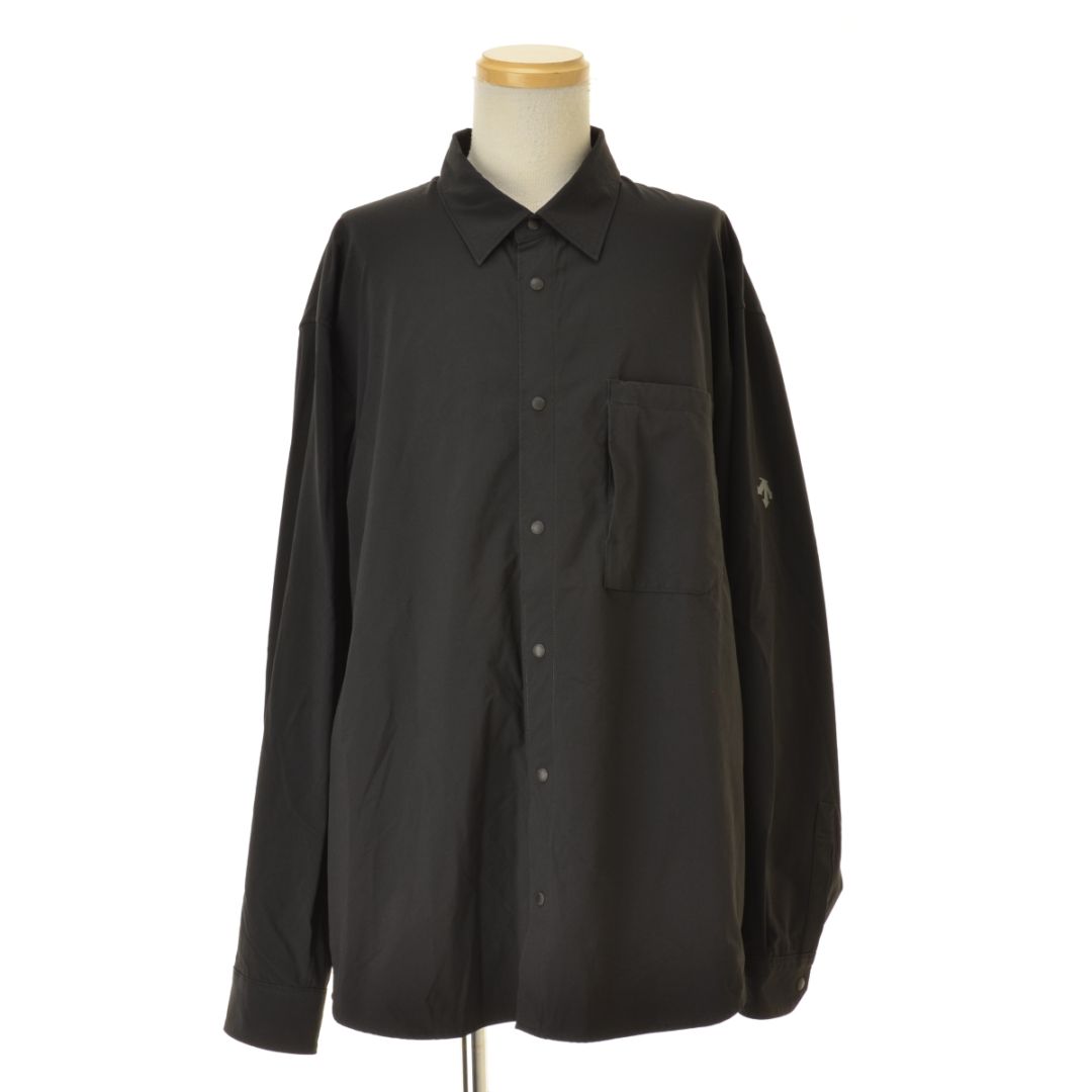 DESCENTEチャコール長袖シャツ LL ブランド古着】DESCENTE / デサント DESCENTE ALLTERRAIN 81 DO5SLS02U