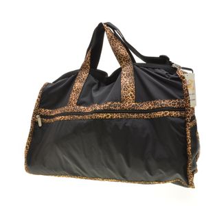 LESPORTSAC / �쥹�ݡ��ȥ��å� 7185 F403 LARGE WEEKENDER �顼����������������� CHEETAH NOIR �ܥ��ȥ�Хå� 