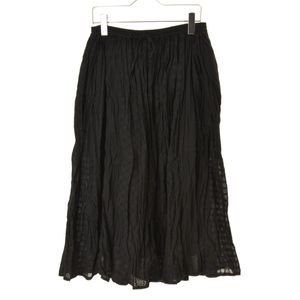 SOIL / ������ NSL21565 COTTON DOBIE PATCHWORK GATHERED SKIRT���� �������� 