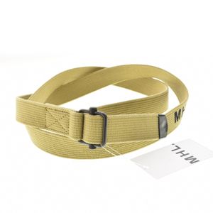 MARGARET HOWELL MHL / �ޡ�����åȥϥ����륨�२�������� 5954177501 NARROW MILITARY BELT �٥�� 