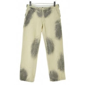 XANDER ZHOU / ����������� 24SS Low-rise Washed Straight-cut Trousers �����饤�� �����å���� ���ȥ졼�ȥ��å� �ѥ�� 