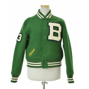 MADISON BLUE / �ޥǥ�����֥롼 MB234-1003 COMPACT STADIUM BOMBER JK �١����ܡ��른�㥱�å� 