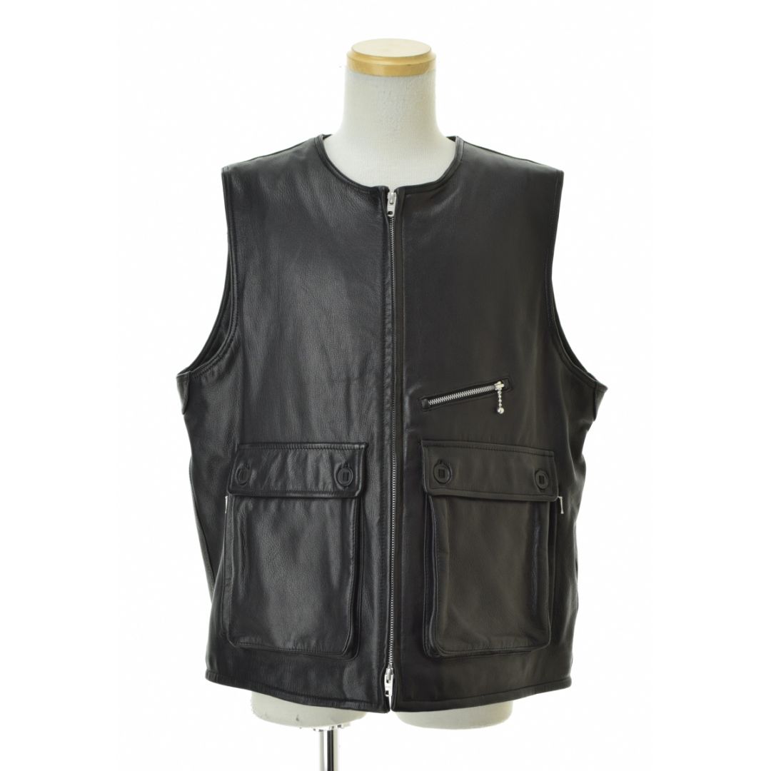 ブランド古着】KADOYA ALTER KEIS HUNTING VEST ハンティング レザー