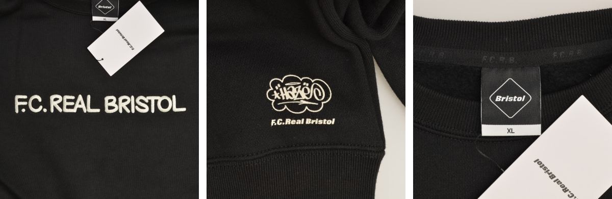 fcrb haze スウェット　ブラック　トレーナー ブランド古着】F.C.R.B. / F.C.Real Bristol × ERIC HAZE / エフシー
