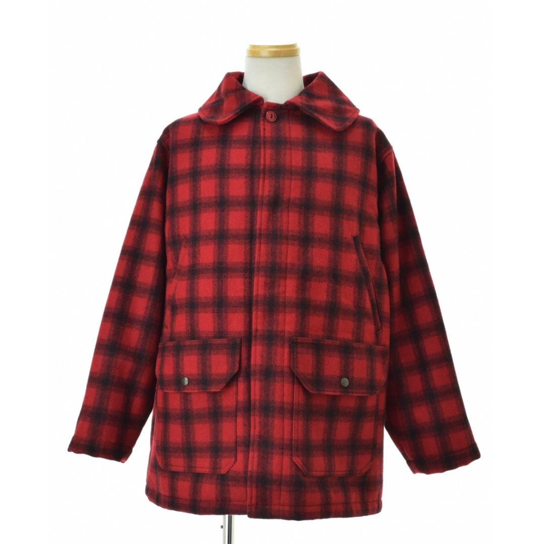 【極美品】ウールリッチ　ハンティングジャケット　S　チェック　総柄　イタリア製 ブランド古着】WOOLRICH / ウールリッチ 80s チェックハンティング