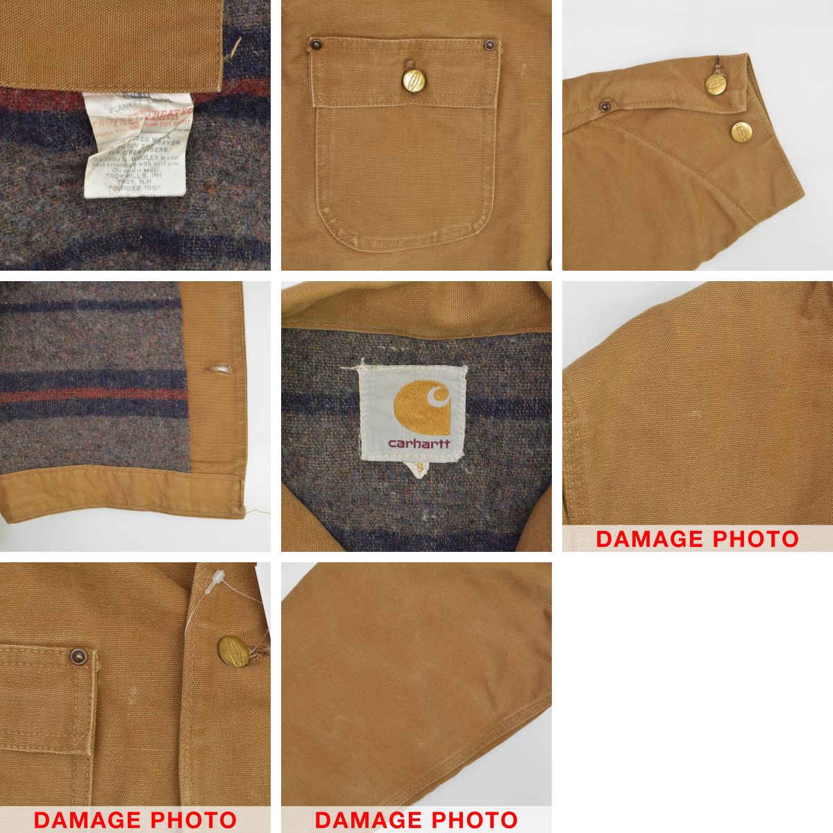 ブランド古着】CARHARTT / カーハート 60s〜70s 4ボタン