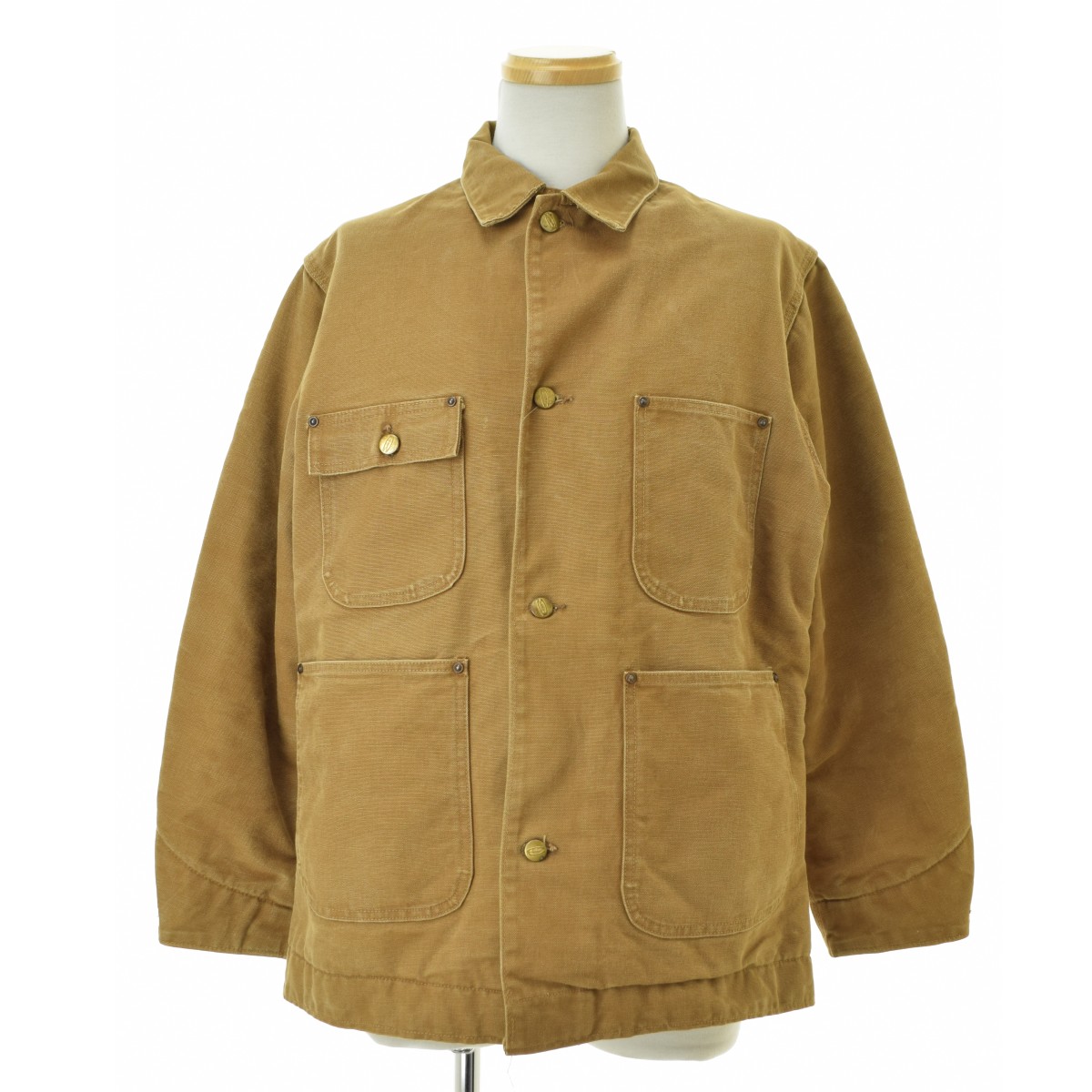 60s 70s USA製 ミシガンチョア カバーオール ヴィンテージ カーハート ブランド古着】CARHARTT / カーハート 60s〜70s 4ボタン