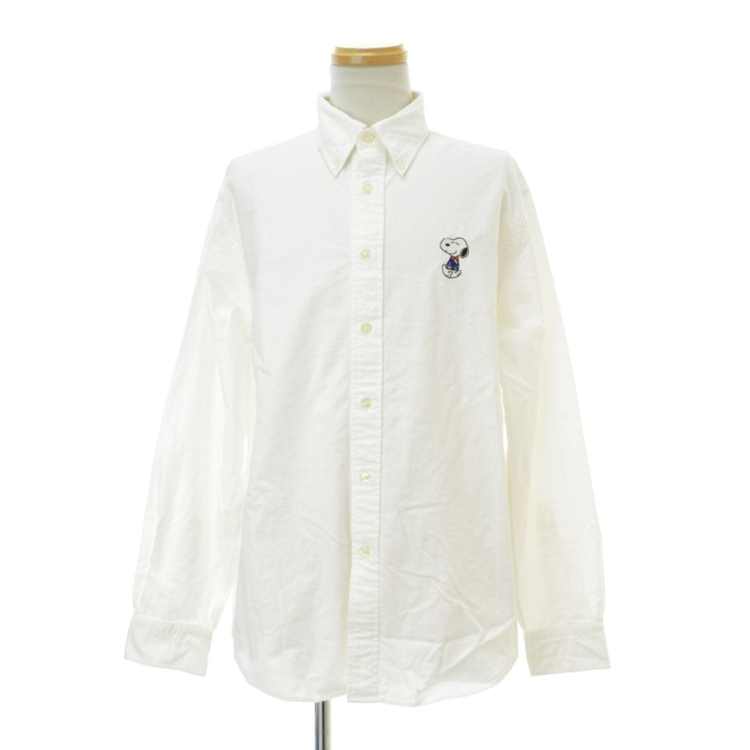 おちょ様　ブルックスブラザーズ　スヌーピーコラボ　新品　スーピマコットンシャツ ブランド古着】BROOKS BROTHERS × PEANUTS / ブルックスブラザーズ