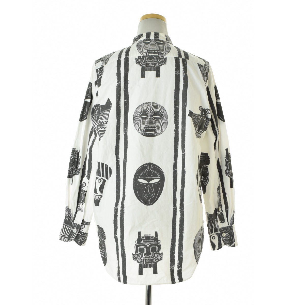 TEN×Ron Herman African Mask shirt ブランド古着】Ron Herman × TEN / ロンハーマン × TEN 22SS
