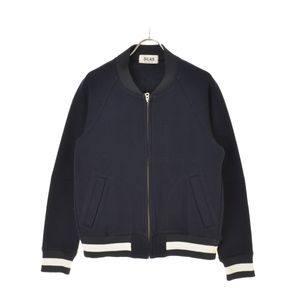 SILAS / �����饹 11151502 RIB STADIUM JUMPER ���åץ��å� �ܥ�ǥ��� �֥륾�� ���㥱�å� 