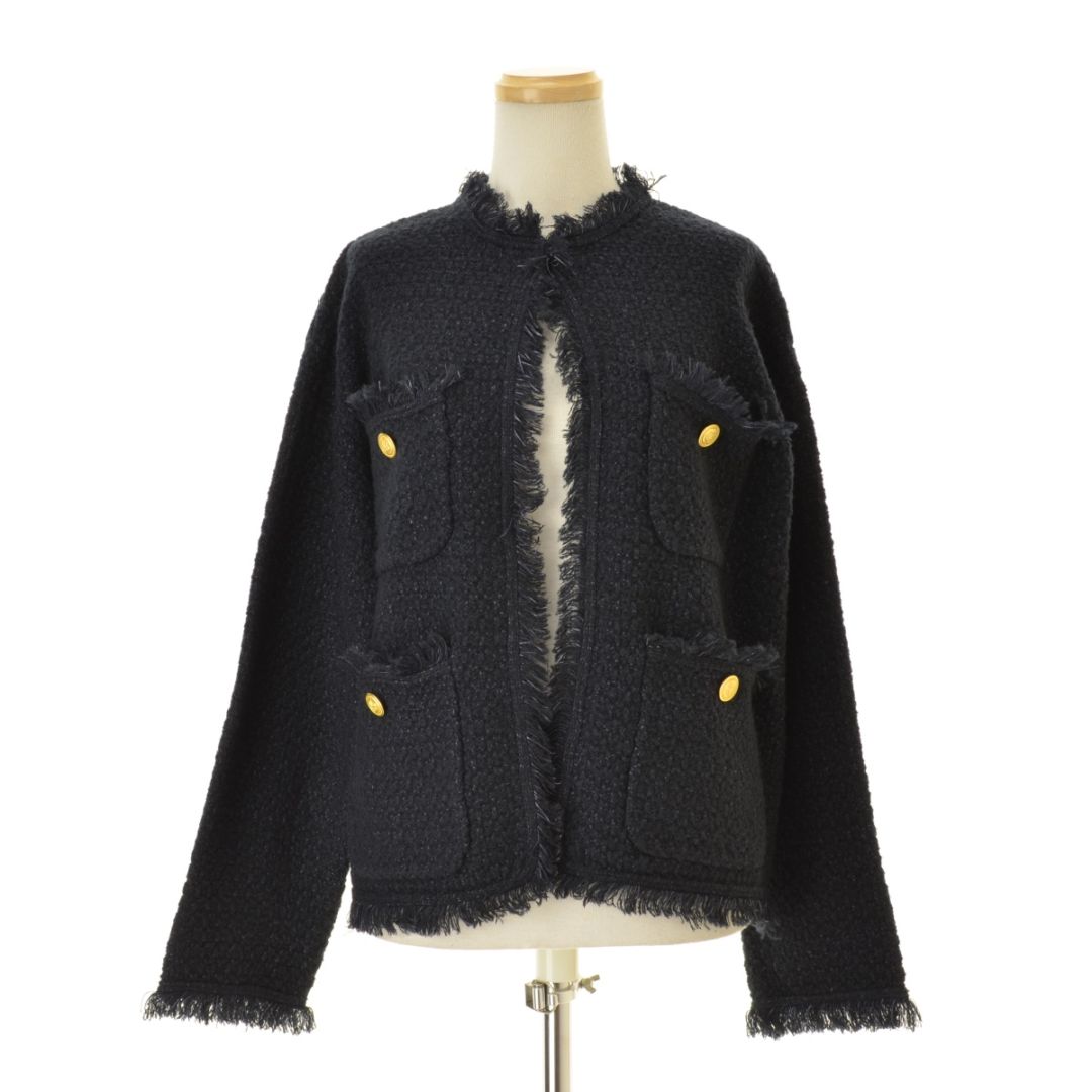 ブランド古着】ADAWAS / アダワス ADWS-501-57 TWEED KNIT JACKET