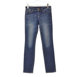 UNIQLO / ��˥��� SKINNY FIT STRAIGHT MIDDLE RISE �ǥ˥�ѥ�� 
