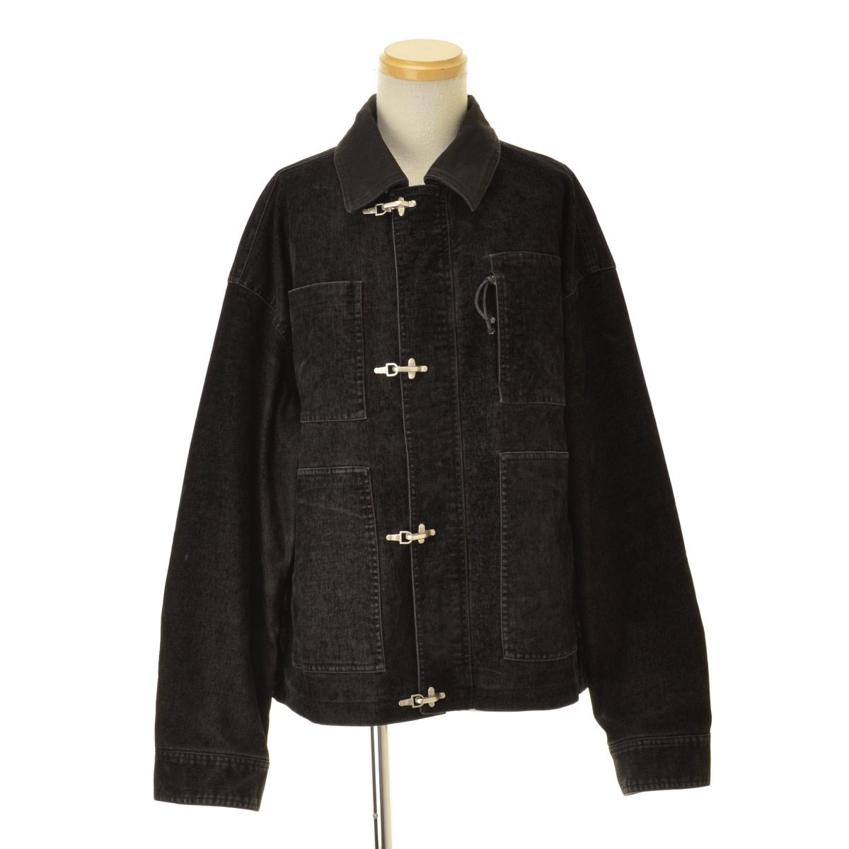 【ZARA】8491/407/800 ベルベット フック ファイヤーマン カバーオールジャケット ブランド古着】ZARA / ザラ 8491/407/800 ベルベット フック