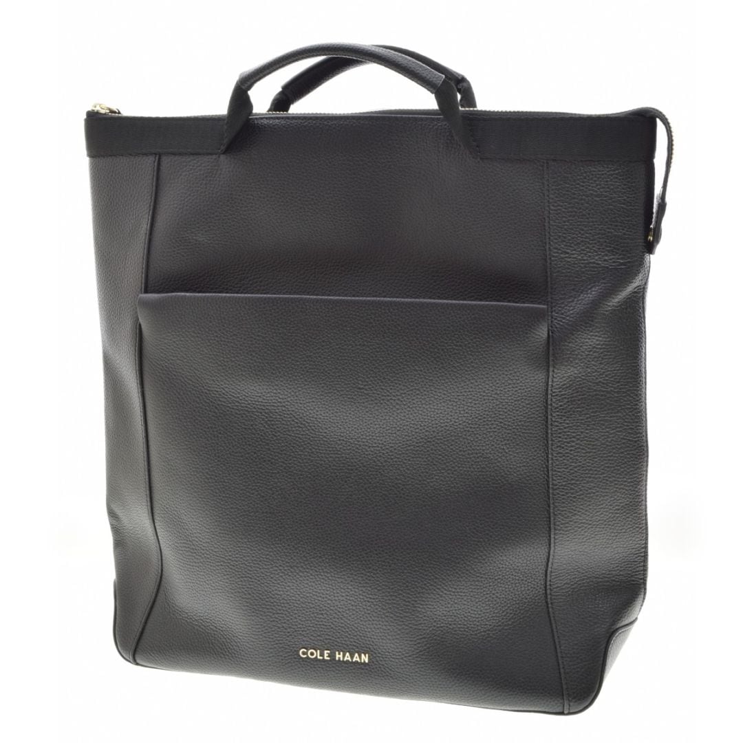 【美品】COLE HAAN レザー コンバーチブル バックパック 3way 黒 ブランド古着】COLE HAAN / コールハーン レザー コンバーチブル