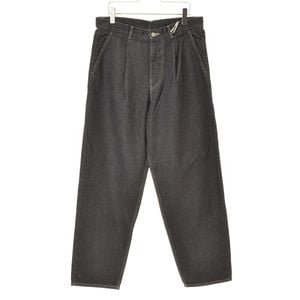 Graphpaper / ����եڡ��ѡ� 25SS GM252-40066RB Gray Tone Cone Denim Two Tuck Tapered Pants �ǥ˥�ѥ�� 