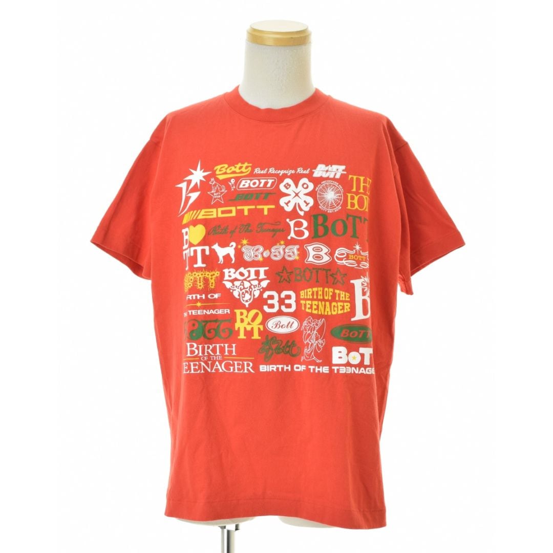 bott Tシャツ　Logo Mash Tee ブランド古着】BoTT / ボット 26SS Logo Mash Tee 半袖Tシャツ | 半袖