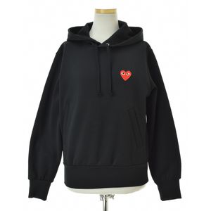 COMME des GARCONS PLAY / ����ǥ���륽�� �ץ쥤 AZ-T173 HOODED SWEATSHIRT RED HEART �ѡ����� 